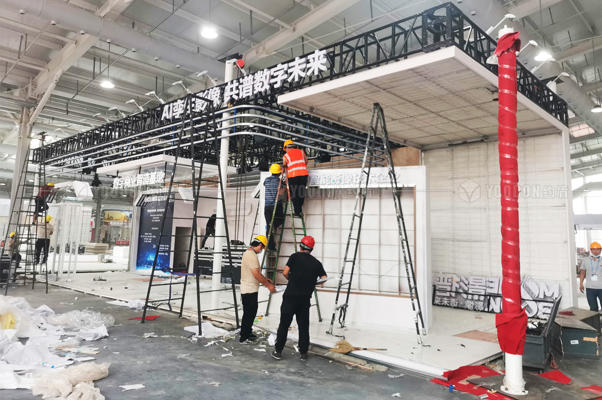 服貿會展臺施工